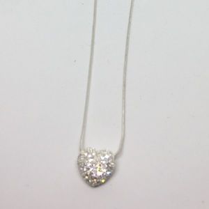 SWAROVSKI 925 STERLING SILVER HEART NECKLACE